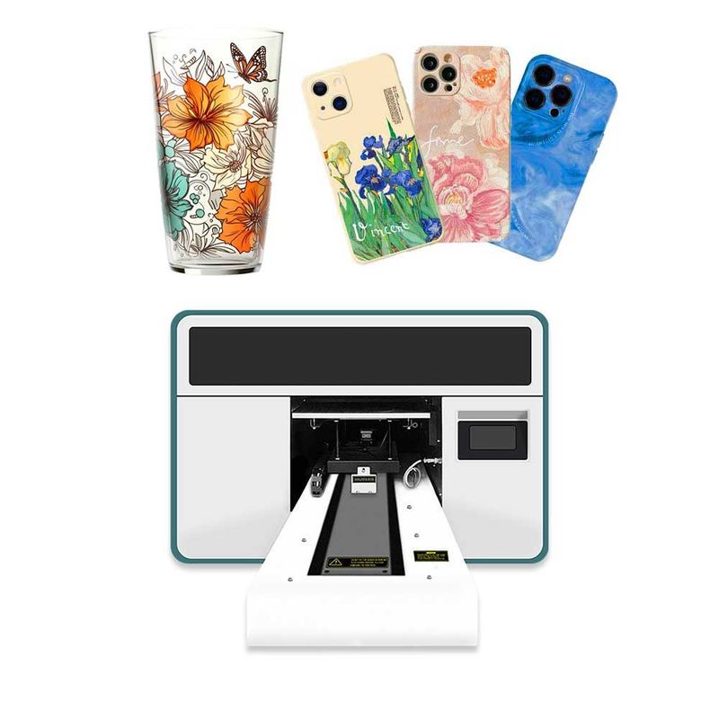 A3 Hybrid UV Drucker UV Inkjet Flatbed Drucker 3D Druckmaschine mit I3200 Kopf
