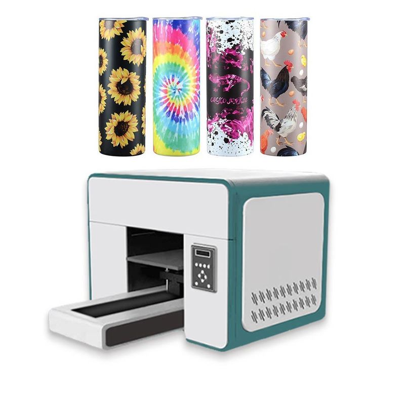 I3200 Telefongehäuse A3-Größe UV-Drucker Glasflaschenstift 3D-LED-UV-Flachbett-Inkjetdrucker