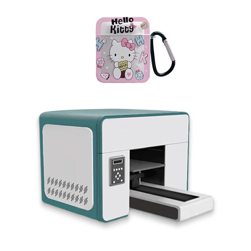 PVC-Karte UV-Tintenstrahldruckmaschine A3-Größe LED-UV-Drucker 1200Dpi Flaschendruckmaschine