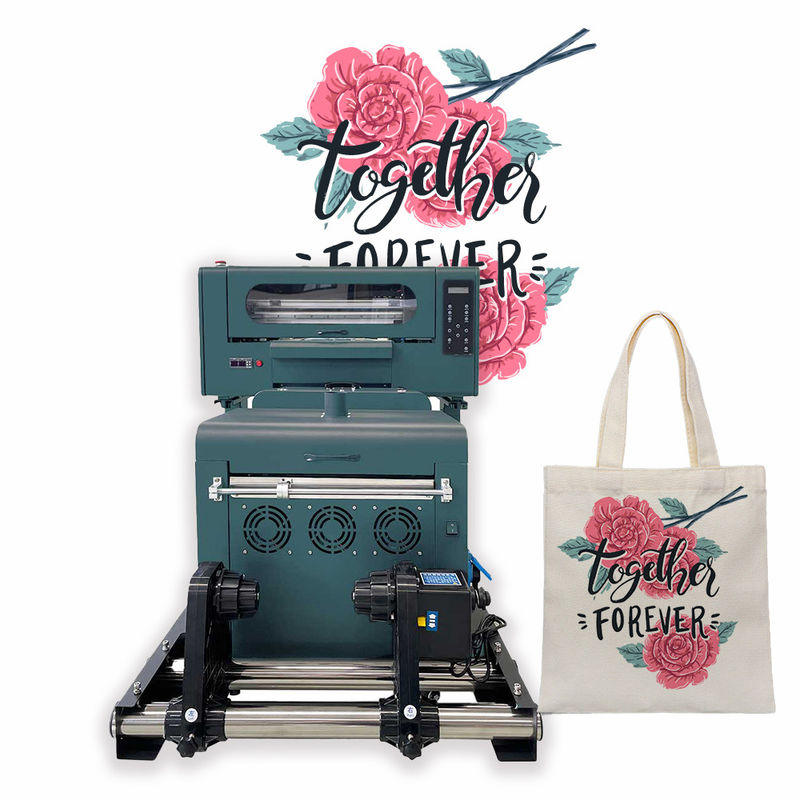 30cm DTF-Drucker EPSON XP600 Kopf A3-Größe Dtf-Drucker mit Shake-Pulver-Maschine für T-Shirts