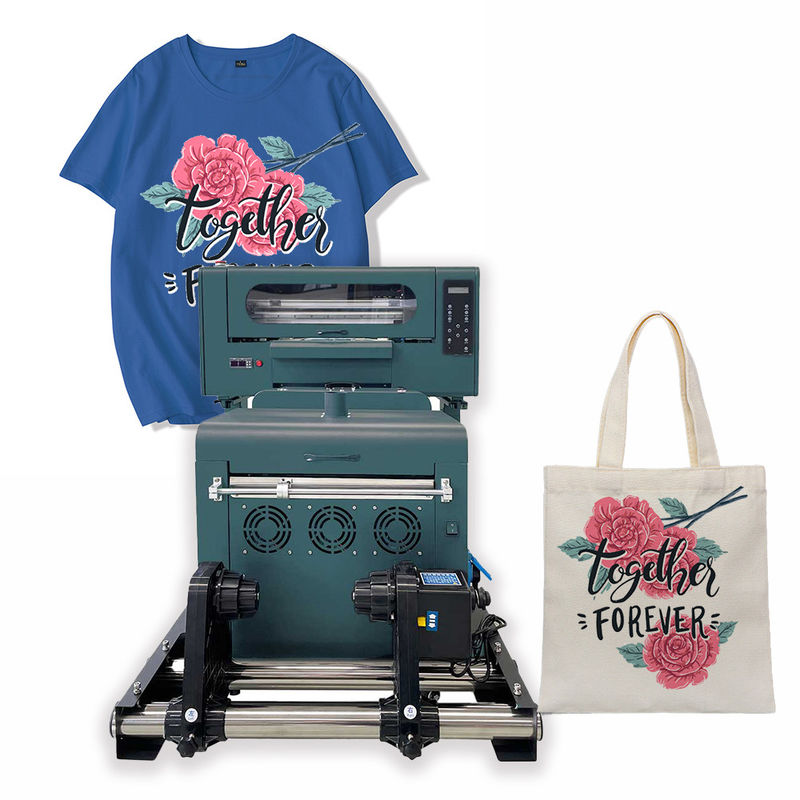 30cm DTF-Drucker PET-Film Stoff Stoff T-Shirt A3 Dtf-Drucker mit Shake-Pulver-Maschine