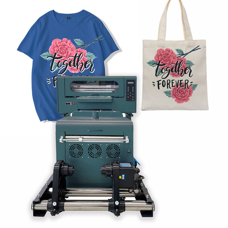 Fabrik DTF-Drucker mit Doppelkopf 30cm PET-Film A3 DTF-Drucker T-Shirts Druckmaschine