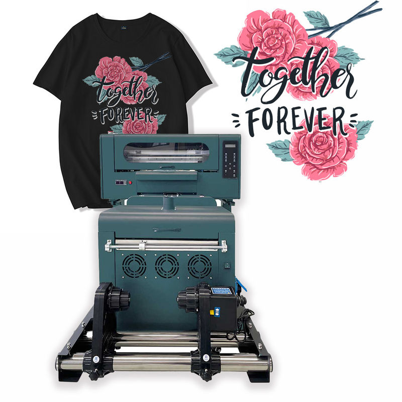 Druckmaschine für T-Shirts Xp600 30cm Dtf-Wärmeübertragungsmaschine mit 2 Köpfen
