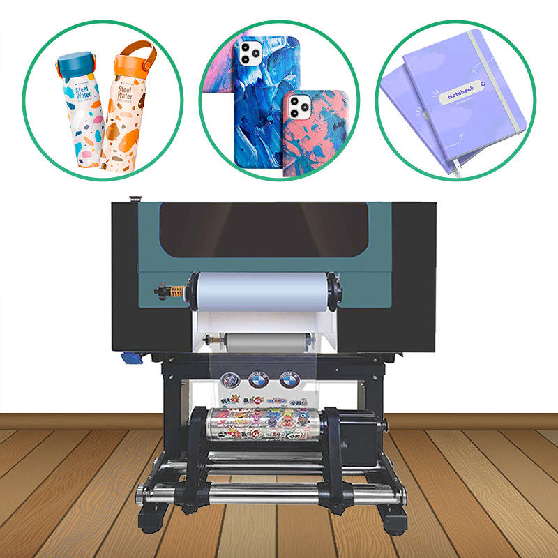 30cm UV Dtf Transferdruckmaschine Xp600 Kopf UV Dtf Roll-to-Roll Druckmaschine