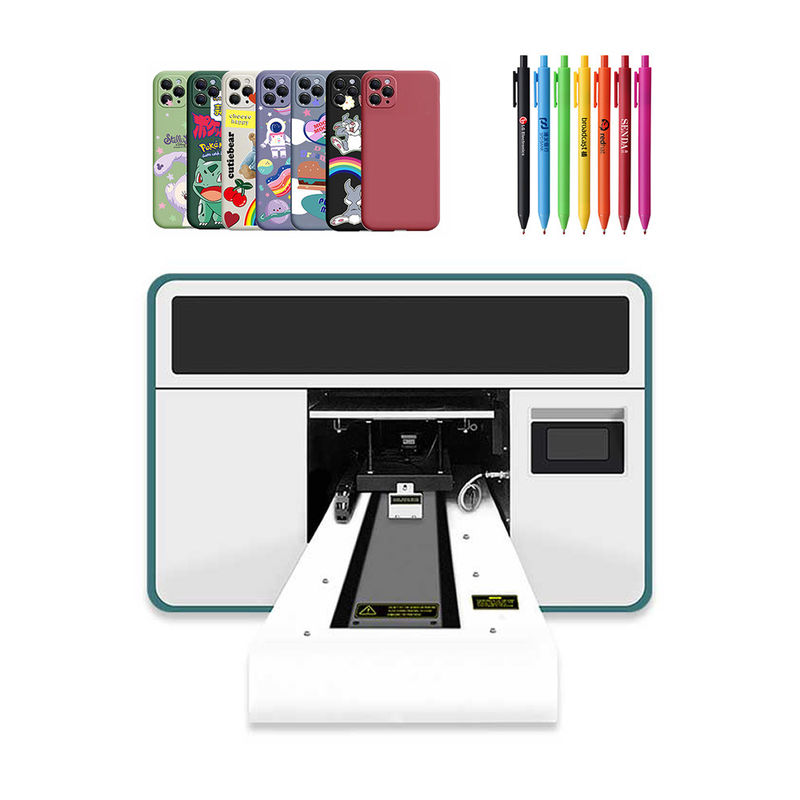 U1HD Druckkopf UV-Hybrid-Drucker A3 Größe 3D-Telefonschutzdruckmaschine