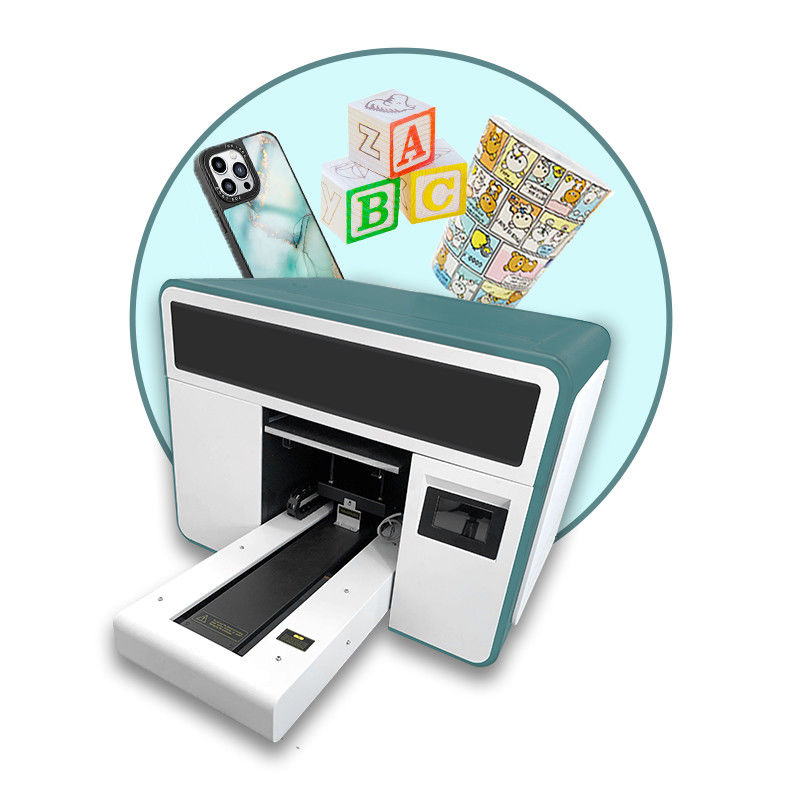 Led Flatbed UV Inkjet Drucker A3 Größe Cup Label Drucker UV Inkjet Druckmaschine