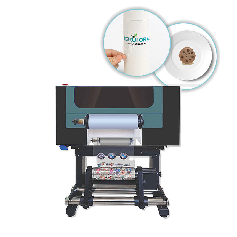 Auto-Lamination UV-DTF-Drucker 2 Köpfe XP600 I3200 A3 T-Shirt DTF AB-Filmdruckmaschine