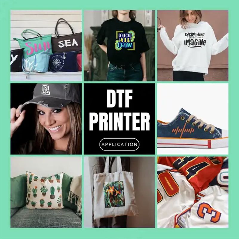 A3-PET-Filmdruckmaschine DTF-T-Shirt-Druckmaschine mit Schüttelpulvermaschine für Schleppkopf