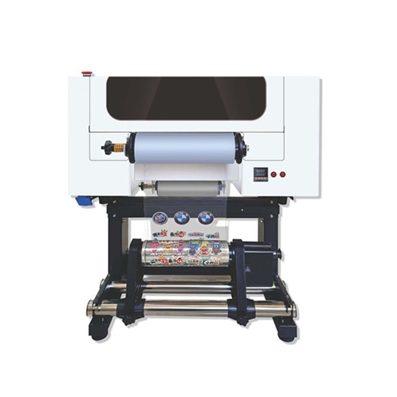 30 cm UV Dtf Drucker für Aufkleber Druck Roll To Roll Tintenstrahldrucker auf alle Materialien