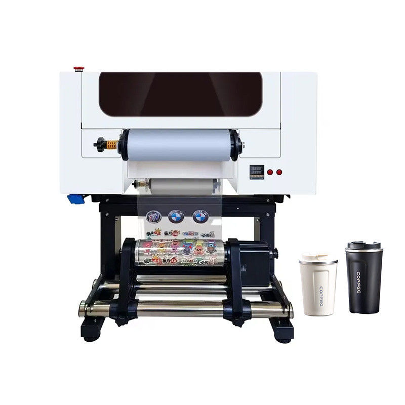 2024 Beliebter A3 Roll UV DTF Drucker 30cm UV DTF Drucker Kristall Etikett Aufkleber Druck