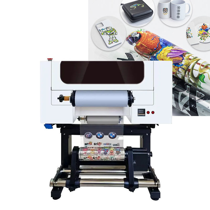 30cm UV-Roll Dtf-Drucker zum Aufkleberdruck mit Dual-Xp600-Head-Roll-to-Roll-Drucker