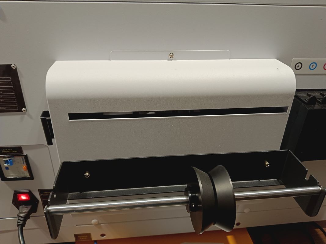 K/C/M/Y W V Tintenfarben-A3-UV-Drucker mit S1-HD-Druckkopf und Plattformgröße 300x475mm