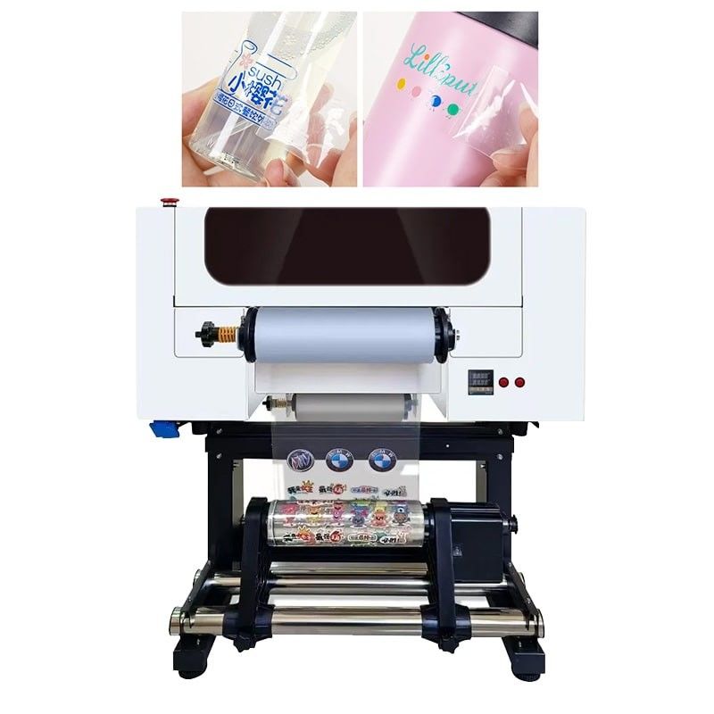 Hochauflösender DTF-Transferfilm-Drucker mit CMYK-W+V-Tintenfarben-Mehrfach-Rip-Schnittstellen