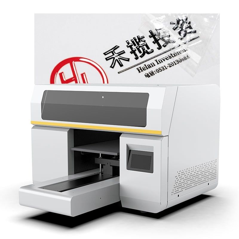 300x475mm Plattform UV-Roll-Drucker mit I3200 Druckkopf-Drucker für T-Shirt-Flaschen