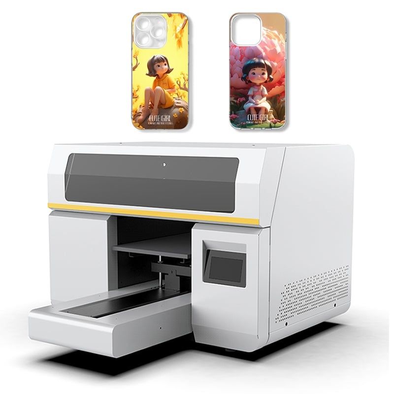 3D-Desktop 300mm Flasche Flachbett UV-Drucker Telefonkoffer-Drucker für den Heimgebrauch