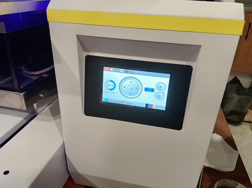 Hochauflösende UV-Hybrid-Roll-to-Roll-Druckmaschine in A3-Größe mit Epson-Köpfen