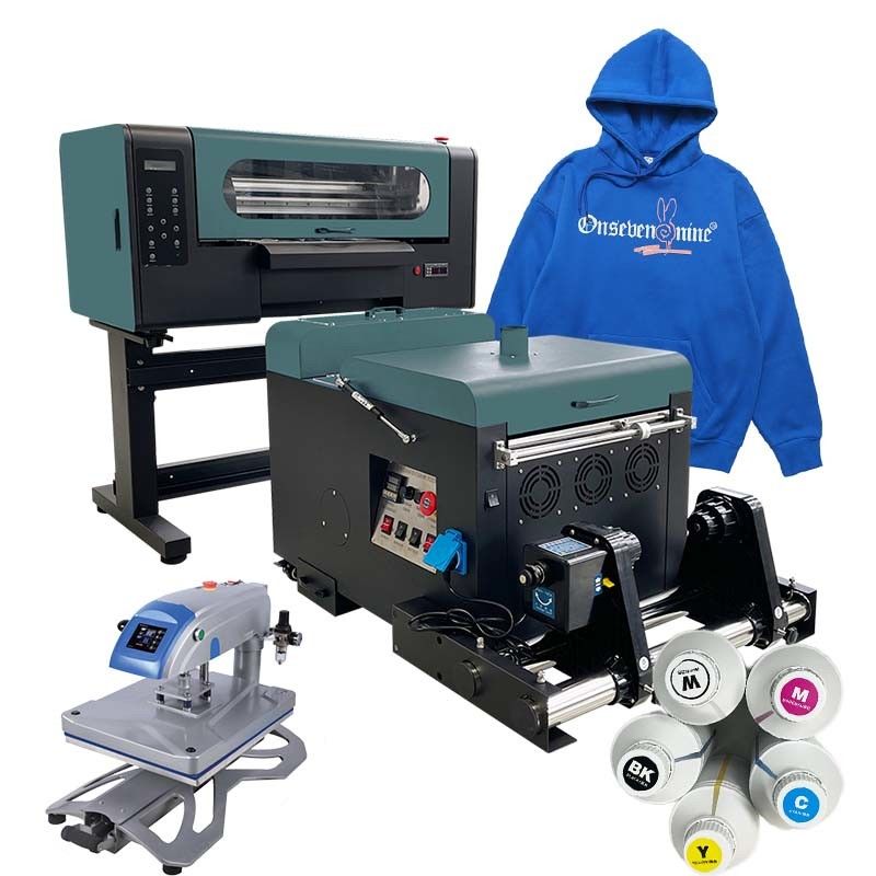 Direkt auf Film VT-300 A3 DTF-Drucker mit CMYK+W Farben für Textilanwendungen