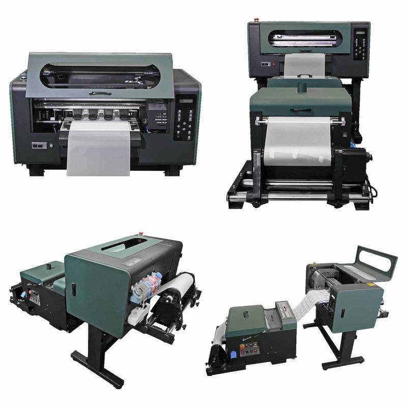 Direkt auf Film VT-300 A3 DTF-Drucker mit CMYK+W Farben für Textilanwendungen
