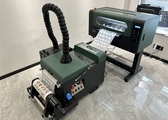 A3 DTF-Drucker T-Shirt-Druckmaschine 30cm DTF-Drucker mit Schüttelpulvermaschine
