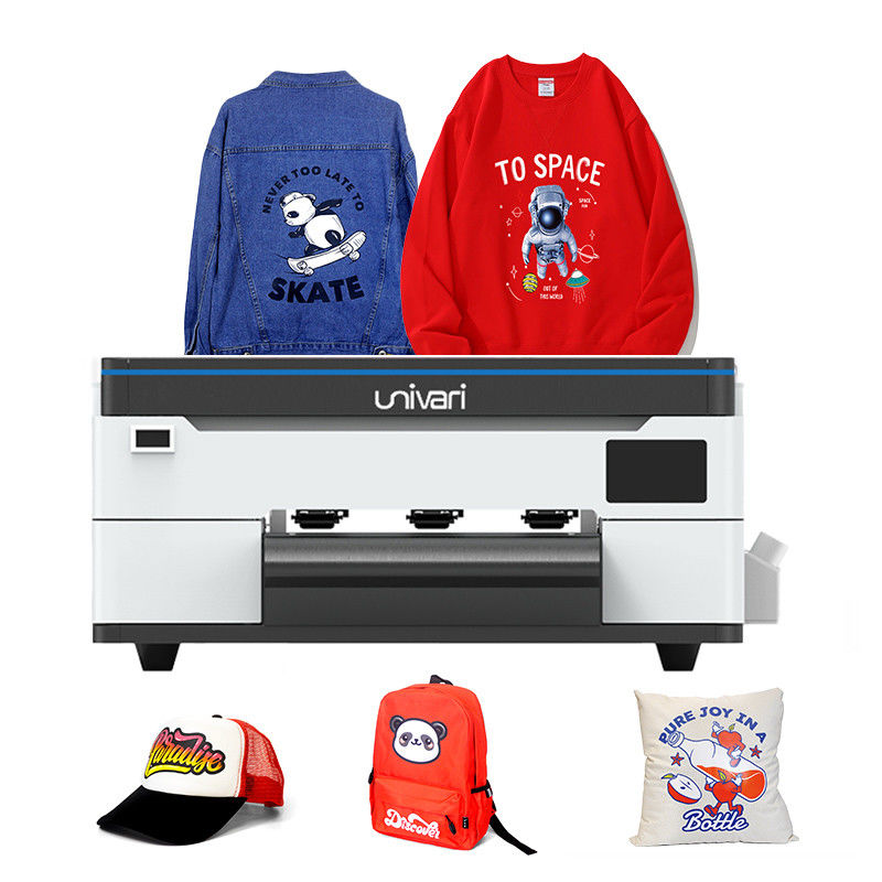 Einkopf-DTF-Tintenstrahldrucker 33cm Desktop-Dtf-Haustierfilmdrucker mit Schüttelpulver