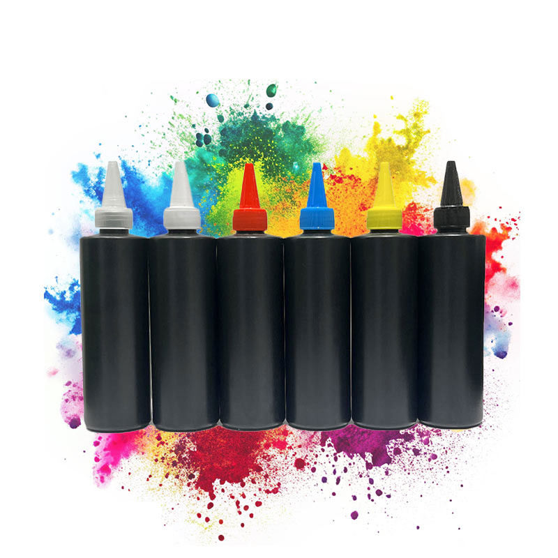 Einzigartige UV-Tinte Preis für Drucker für Epson L800 Drucken auf PVC und Glasblatt