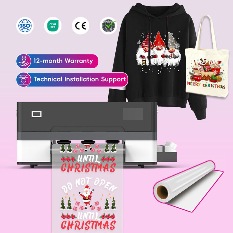 30cm A3 Dtf Drucker Desktop XP600 Druckkopf Dtf Drucker für PET-Film T-Shirt Drucken