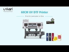 30 cm UV Dtf Drucker für Aufkleber Druck Roll To Roll Tintenstrahldrucker auf alle Materialien