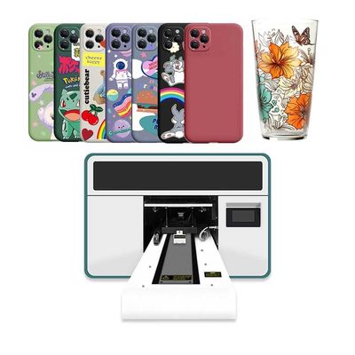 A3 Größe 6 Farbe UV Hybrid Drucker Hybrid UV Druckmaschine 1200 dpi Auflösung