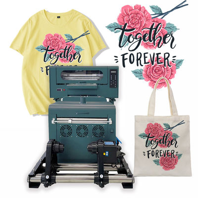 300mm T-Shirt Druckmaschine DTF Tintenstrahldruckmaschine mit Shaker und Trockner