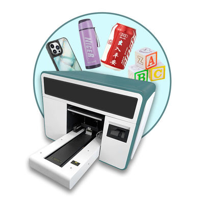 Hybrider UV-Inkjet-Drucker LED-Flachbett-Inkjet-Drucker für den Druck von starren und weichen Materialien