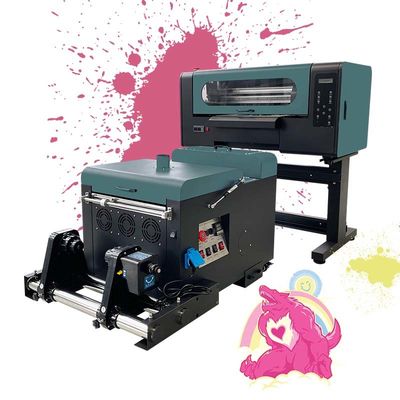 Doppelkopf XP600 A3 DTF-Drucker Haustierfilmdrucker mit Pulverschüttler