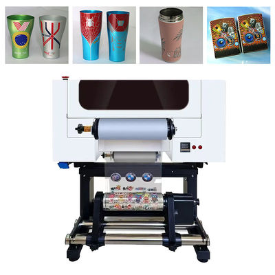 A3 UV DTF Drucker 30cm AB Film I3200 Köpfe All in One Roll To Roll UV DTF Drucker mit Laminator Druckmaschine