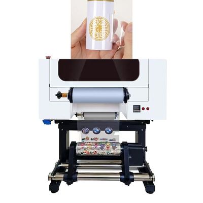 300 mm UV-Drucker mit 2*F1080 Druckkopf unterstützt CMYK+W+V Helle und bunte