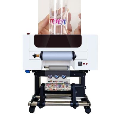 30cm UV DTF Druck- und Laminationsdruckmaschine mit zwei Kopfen