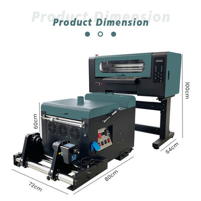 Digitale DTF-PET-Filmdruckmaschine mit doppelter Epson F1080-Kopfdruckmaschine