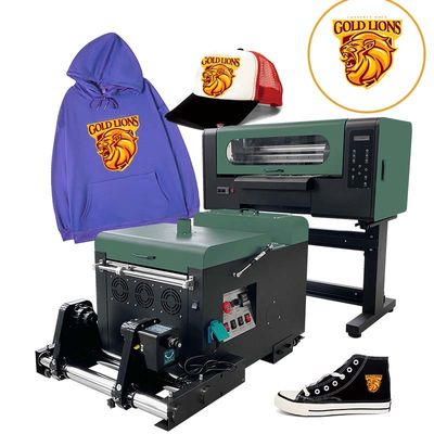 DTF-Drucker mit Doppelkopf A3 30cm DTF-Drucker Film Digital T-Shirt Druckmaschine für Stoffe