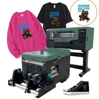 30 cm Dtf Drucker Dual F1080 Kopf Weißfarbsystem Inkjet direkt auf Film Dtf Drucker A3