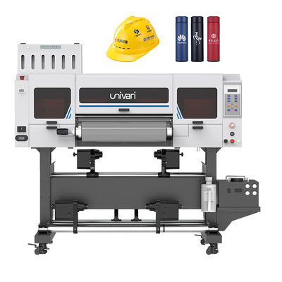 Doppelkopf-Tinte-Druck-Etiketten-Aufklebermaschine Kristallklare 3D-Drucker